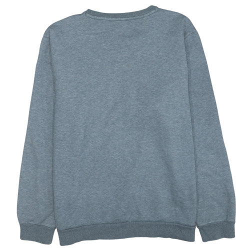 Puma Men's Grey Crew Neck Pullover Sweatshirt Size L