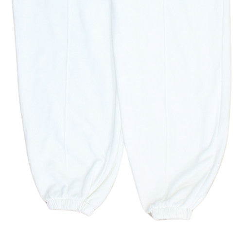 Nike Womens White Sweatpants M Elastic Waist Jogger Trousers
