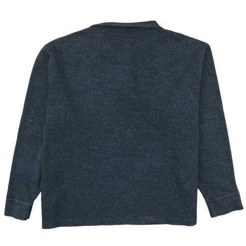 Ralph Lauren Men's Blue 3XL 1/4 Zip Cotton Knit Jumper