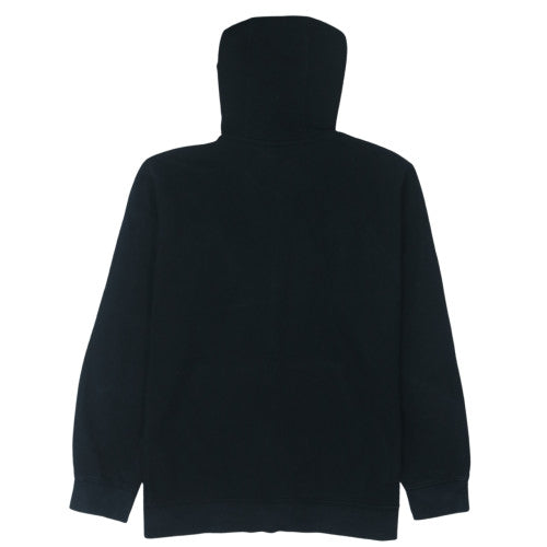 Nike Men's Black Full Zip Hoodie L Fleece Sports Casual