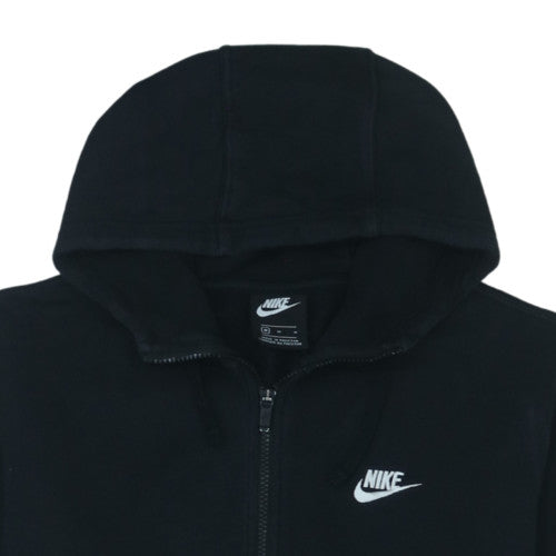 Nike Mens Black Full Zip Hoodie Size M Fleece Sportswear