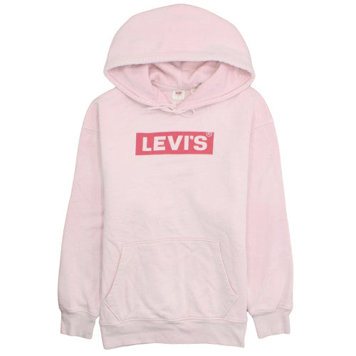 Levi’s Women’s Pink Relaxed Pullover Hoodie Small