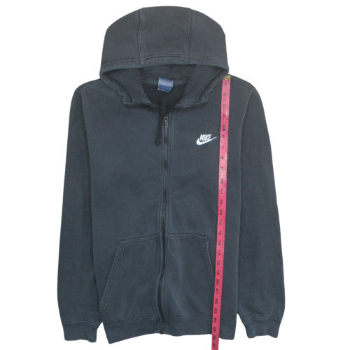 Nike Men's Black Full Zip Hoodie Sweatshirt Size M