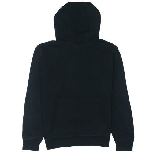 Nike Women's Black Small Pullover Hoodie with Logo Print