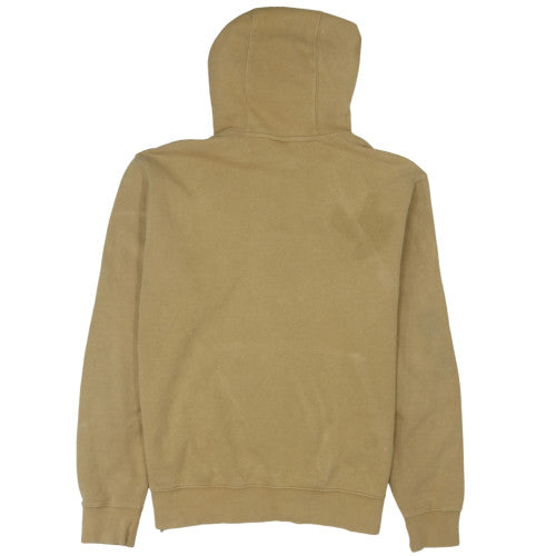 Nike Men's Beige Pullover Hoodie M Regular Fit Fleece