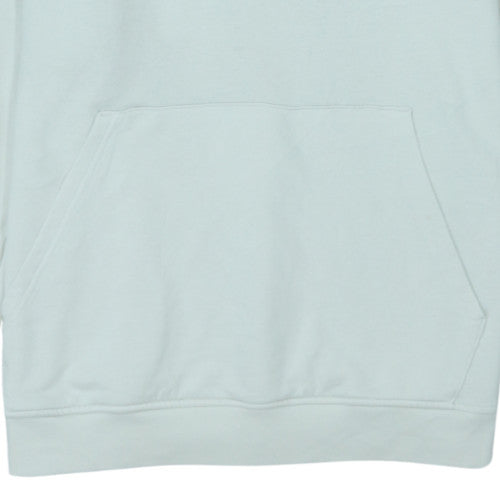 adidas Men's White XL Pullover Hoodie with Logo Pocket