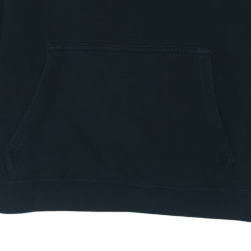 Nike Men’s Black Pullover Hoodie L Logo Fleece Sweatshirt