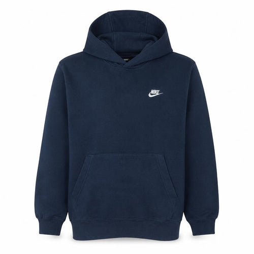 Nike Men's Blue Pullover Hoodie Sweatshirt M Regular Fleece Sports