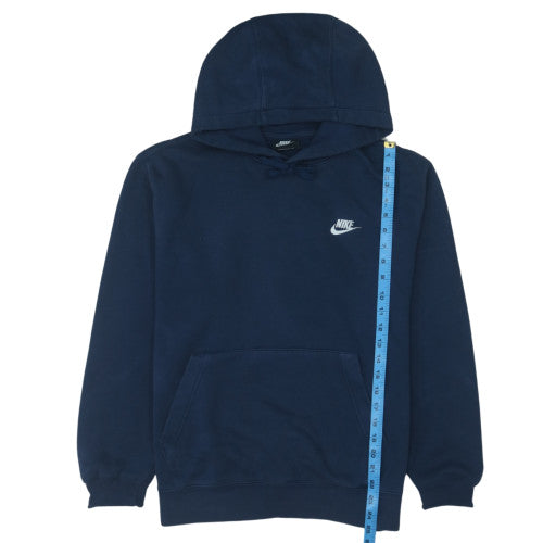 Nike Men's Blue Pullover Hoodie Sweatshirt M Regular Fleece Sports