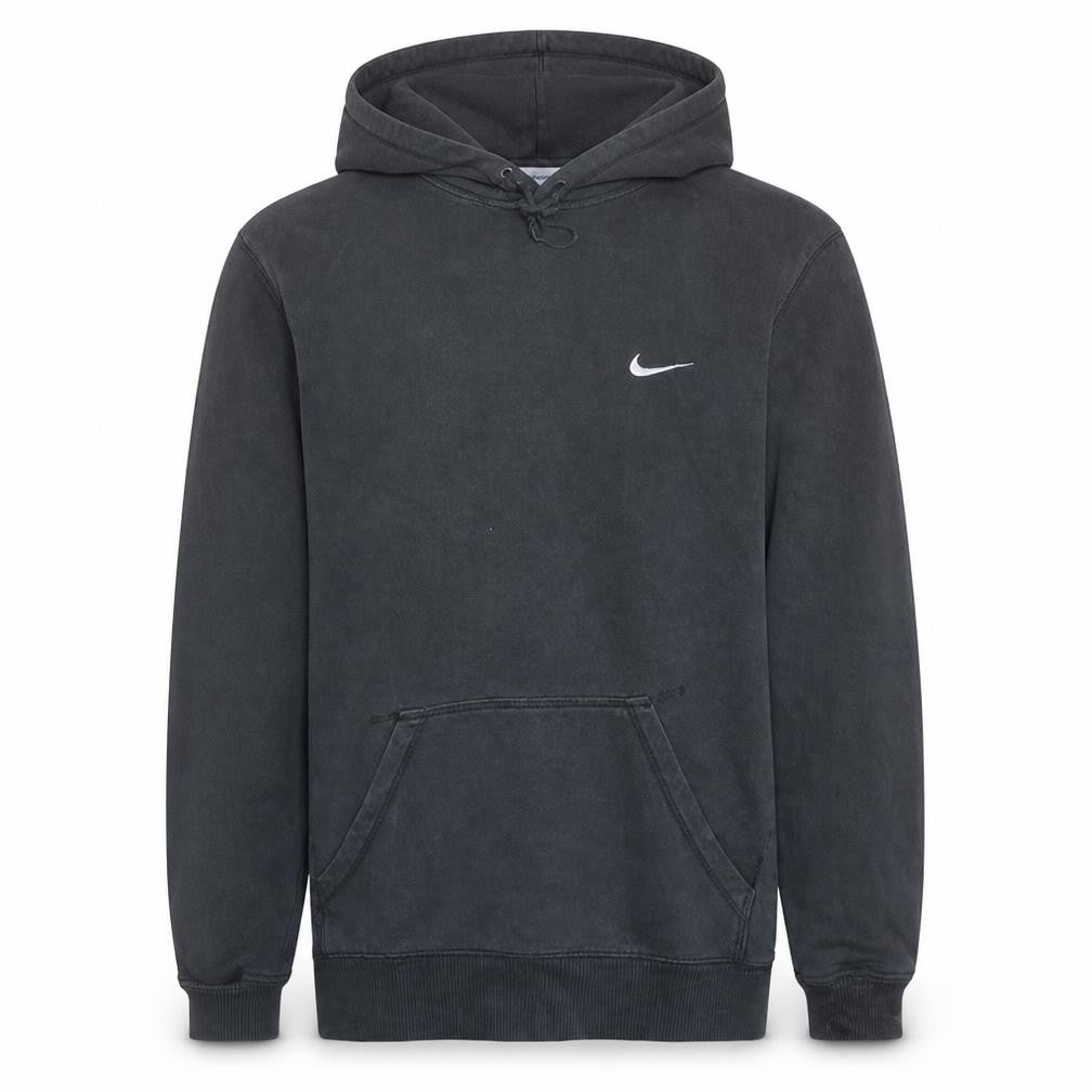 Front view of Nike Men's Black XL Pullover Hoodie Fleece Sweatshirt