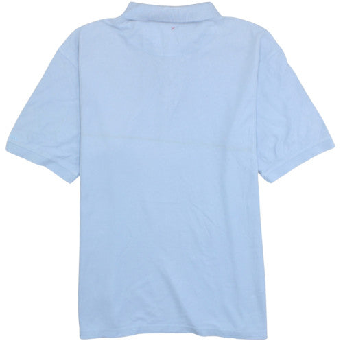 Columbia Men’s Blue XL Cotton Polo Shirt Classic Fit