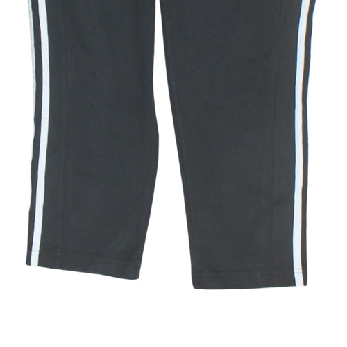 Adidas Men's Black L Jogger Trousers with Stripes