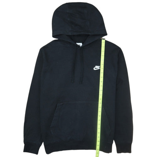 Nike Men's Black Pullover Hoodie Medium Classic Fleece Sweatshirt