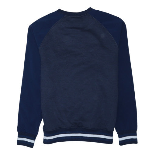 Majestic Athletic Men’s Blue Crew Neck Pullover Sweatshirt M