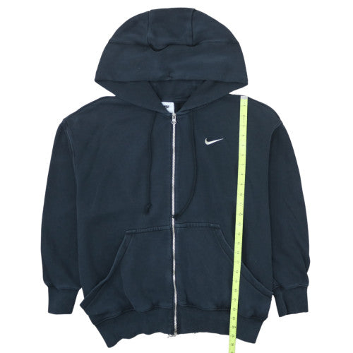 Nike Men’s Black Full Zip Hoodie M Fleece Sportswear Sweatshirt