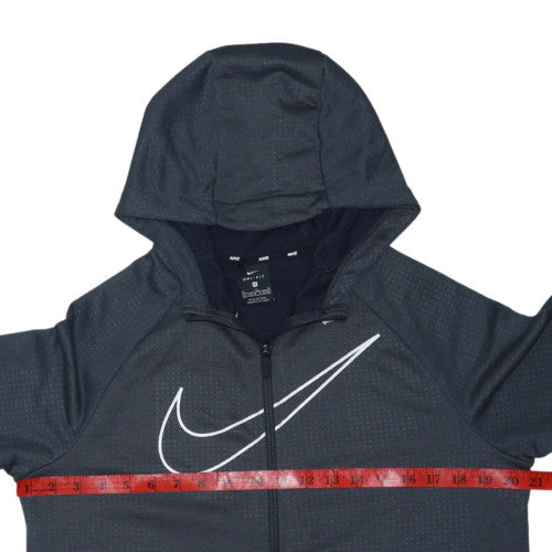 Nike Boys Navy Blue Dri-FIT Full Zip Hoodie XL (13-15 Years)