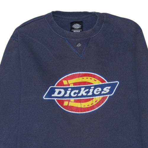 Dickies Men’s Blue Crew Neck Pullover Graphic Sweatshirt Medium