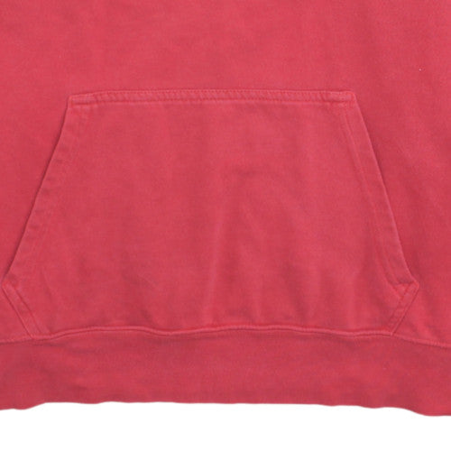 The North Face Mens Red Regular Fit Pullover Hoodie M