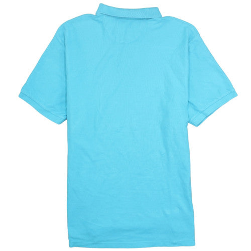 Chaps Men's Blue 2XL Regular Fit Cotton Polo Shirt