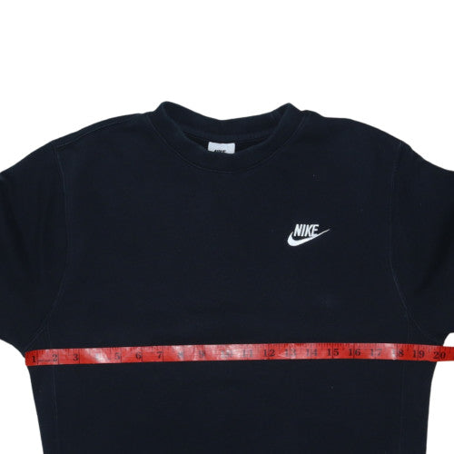 Nike Men's Black XS Crew Neck Pullover Fleece Sweatshirt