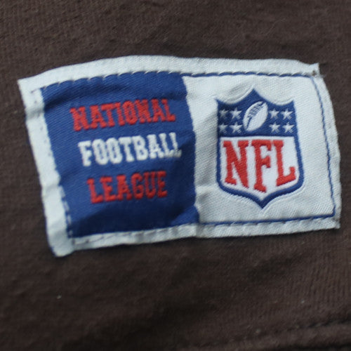 NFL Men’s Brown Pullover Sweatshirt M Crew Neck Graphic Print
