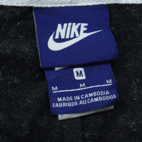 Nike Men's Black Full Zip Hoodie M Sportswear Cotton Blend