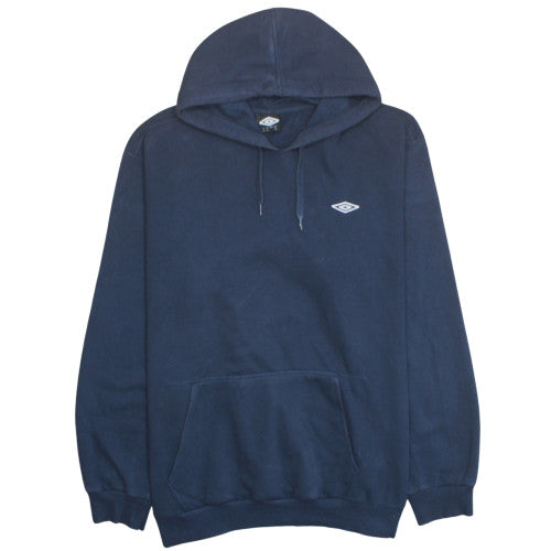 Umbro Men's Navy 3XL Pullover Hoodie Cotton Blend Sweatshirt