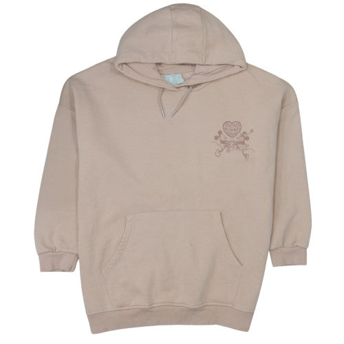 Disney x Primark Women Beige Hoodie S Minnie Mouse Graphic Cotton