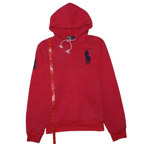 Ralph Lauren Men’s Red XL Pullover Hoodie Classic Fit Fleece