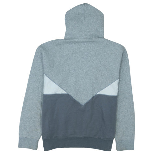 Adidas Mens Grey Pullover Hoodie L Fleece Sportswear Sweatshirt