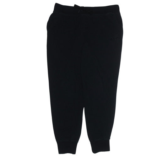 FILA Men's Black XL Jogger Trousers Cotton Blend