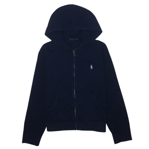 Polo Ralph Lauren Women’s Navy Full Zip Hoodie XL Cotton Blend