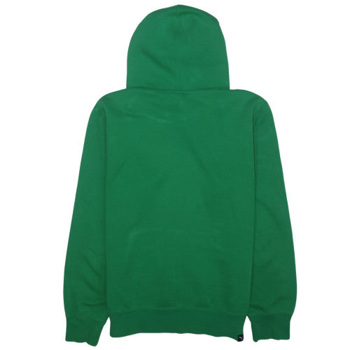 Puma Men’s Green Pullover Hoodie S Graphic Logo Fleece