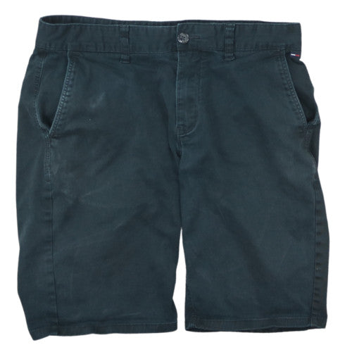 Tommy Jeans Men's Blue Chino Shorts Size 32 Regular Cotton Blend