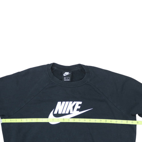 Nike Men's Black XL Pullover Crew Neck Logo Sweatshirt