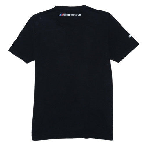 Puma BMW M Motorsport Men's Black Short Sleeve T-Shirt Size L
