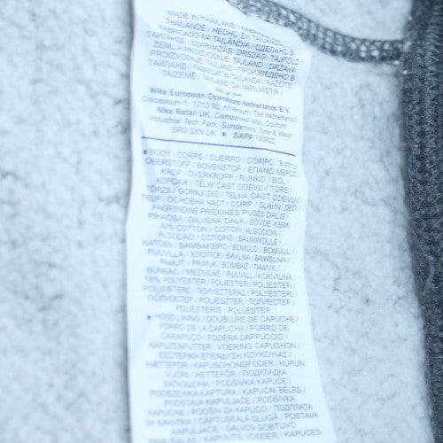 Nike Mens Grey Pullover Hoodie Small Football Sportswear