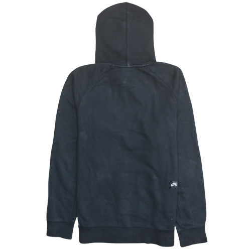 Nike SB Men's Black Pullover Hoodie M Regular Fit Skateboarding Fleece