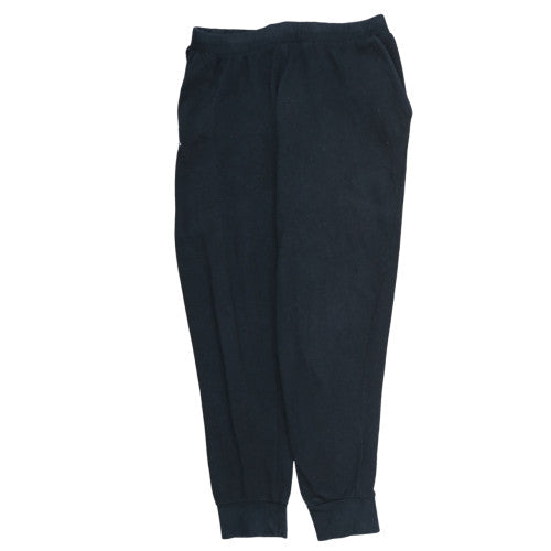 Kappa Men's Black Cotton Blend Jogger Trousers Medium