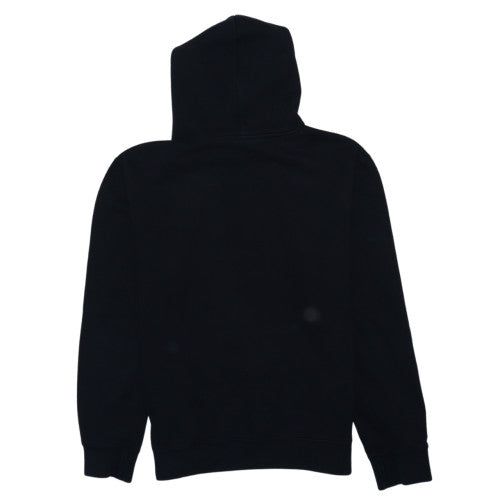 Champion Men's Black Pullover Hoodie Medium Fleece Logo Sweatshirt