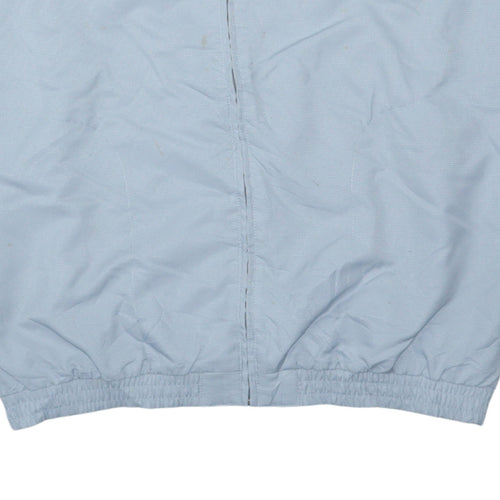 Umbro Men’s Blue Track Sports Jacket L Football Zip Top