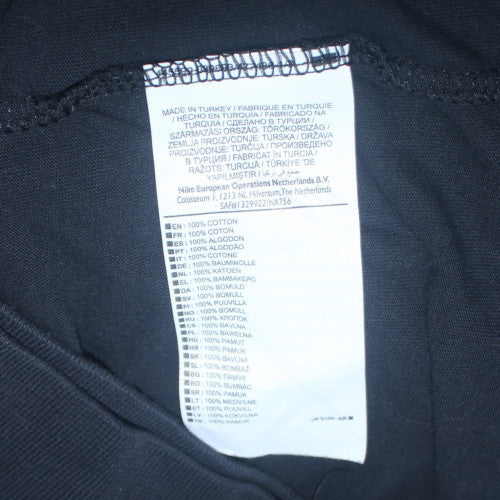 Nike Men's Black Just Do It Graphic Athletic Cut T-Shirt Size L