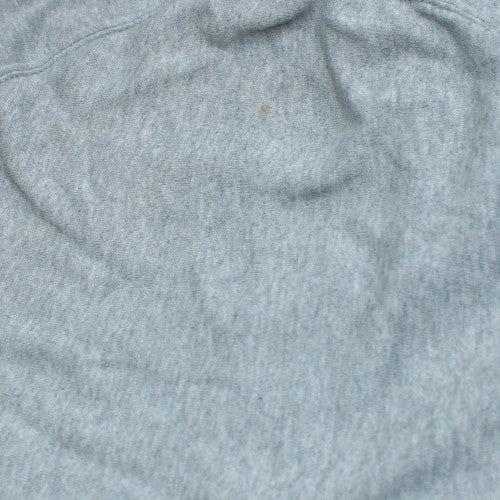 Nike Womens Grey Pullover Hoodie M Cotton Blend Casual