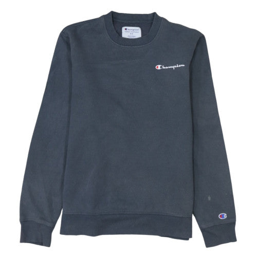 Champion Men's Blue Crew Neck Pullover Sweatshirt M Regular Fit