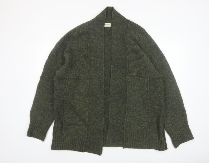 Marks and Spencer Womens Green Size L Chunky-Knit Cardigan