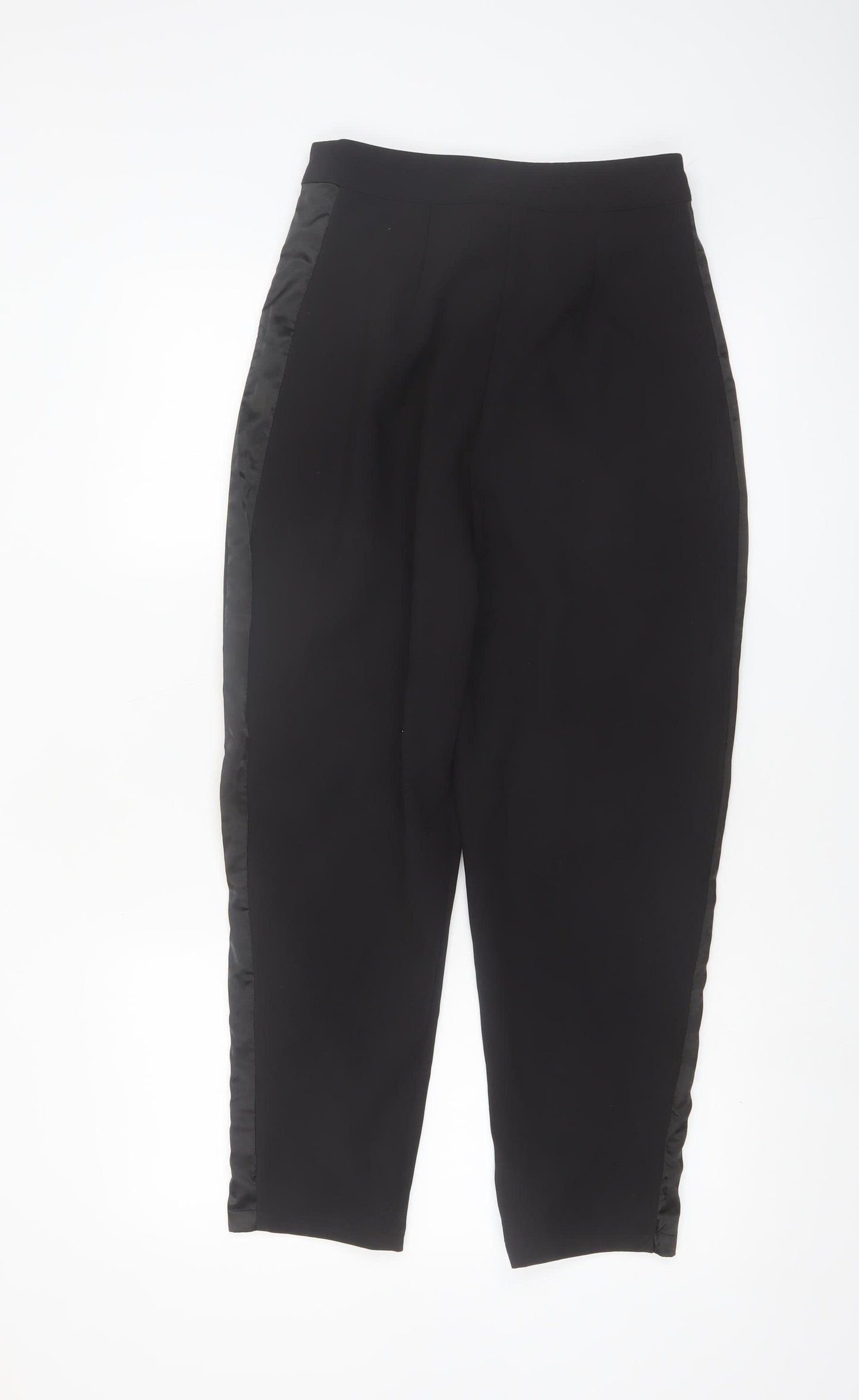 Pour Moi Women's Black Pleated Tapered Trousers Size 8
