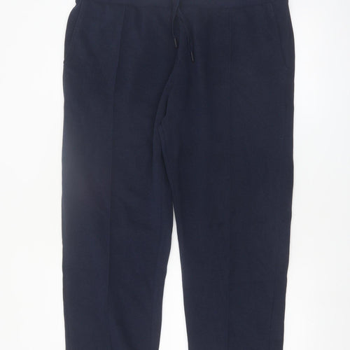 Marks and Spencer Men’s Blue Jogger Trousers L Regular Fit