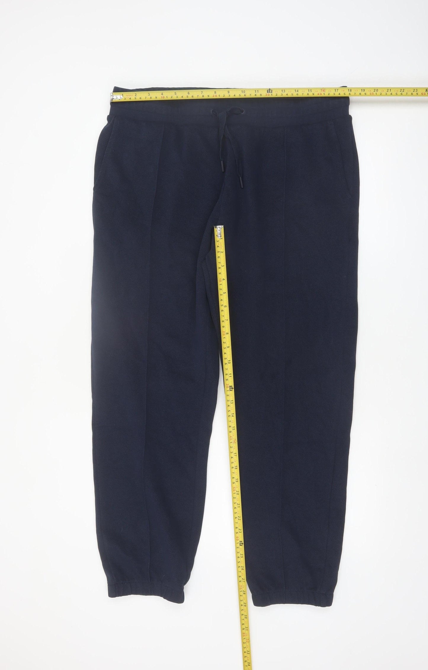 Marks and Spencer Men’s Blue Jogger Trousers L Regular Fit