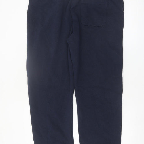 Marks and Spencer Men’s Blue Jogger Trousers L Regular Fit