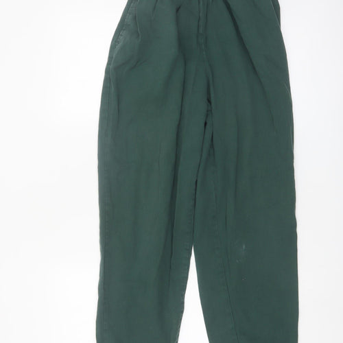 Yak and Yeti Women’s Green Cotton Harem Trousers S